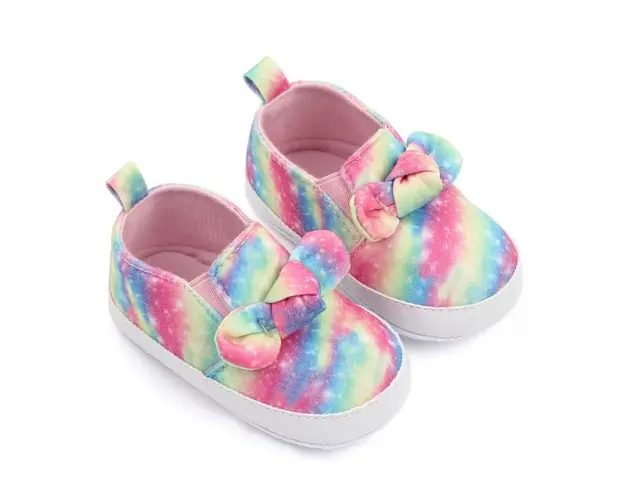 Pantofiori tip mocasini - Curcubeu