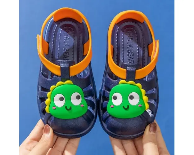 Papuci tip sandaluta din cauciuc pentru copii - Dino