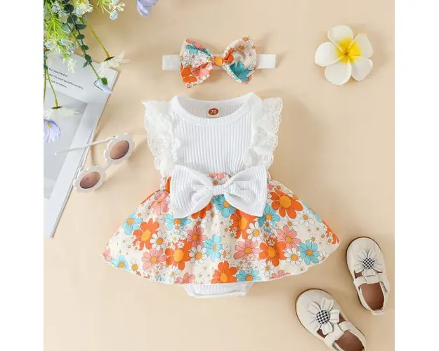 Rochita body alba - Flowers