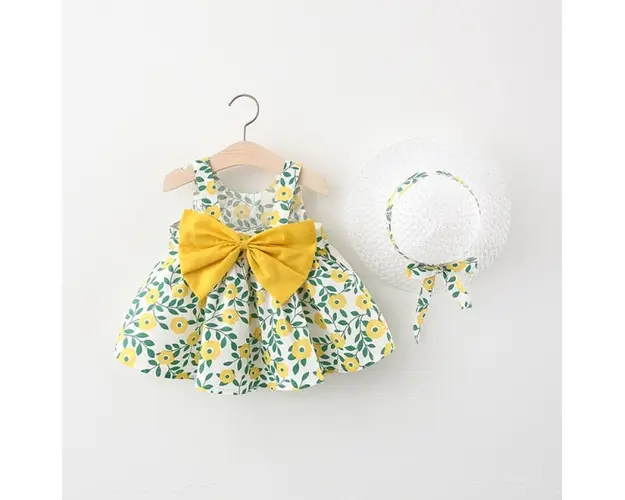 Rochita cu palarie - Fundita galbena