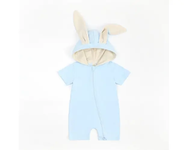 Salopeta bleu pentru baietei - Bunny