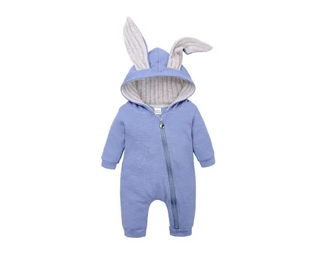 Salopeta bleu pentru bebelusi - Iepurila