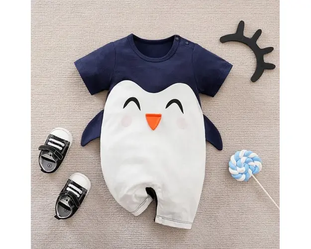 Salopeta pentru baietei - Happy Pinguin