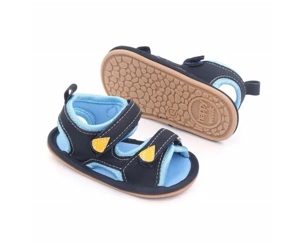 Sandalute bleumarine cu barete ajustabile
