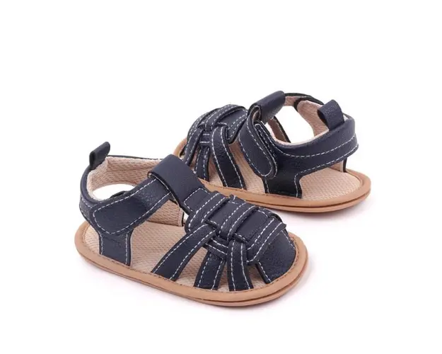 Sandalute bleumarine pentru baietei - Kevin