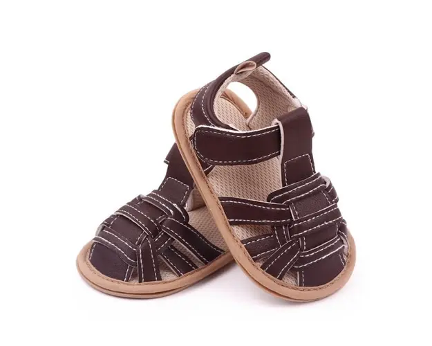 Sandalute maro pentru baietei - Kevin