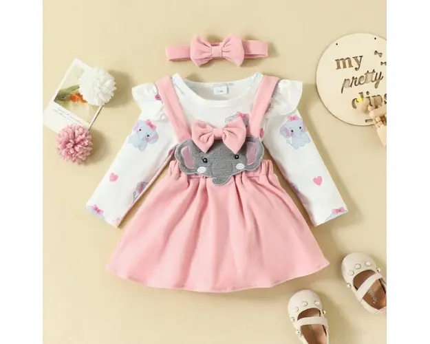 Sarafan cu body - Elefantei