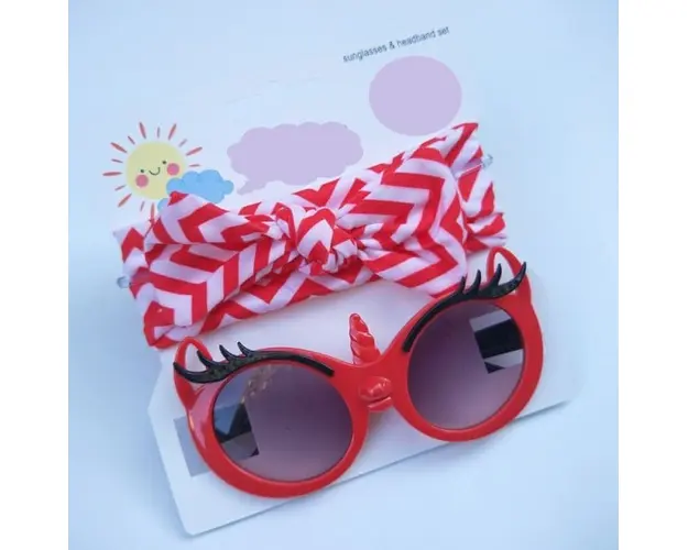 Set bentita si ochelari de soare - Daisy