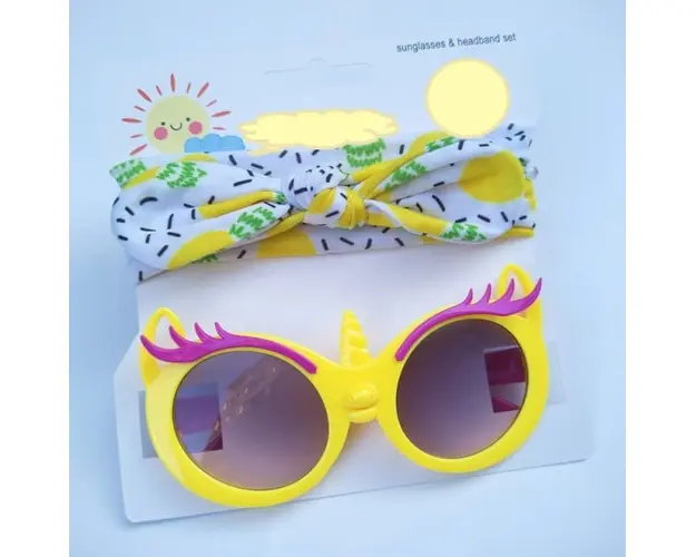 Set bentita si ochelari de soare - Lemons
