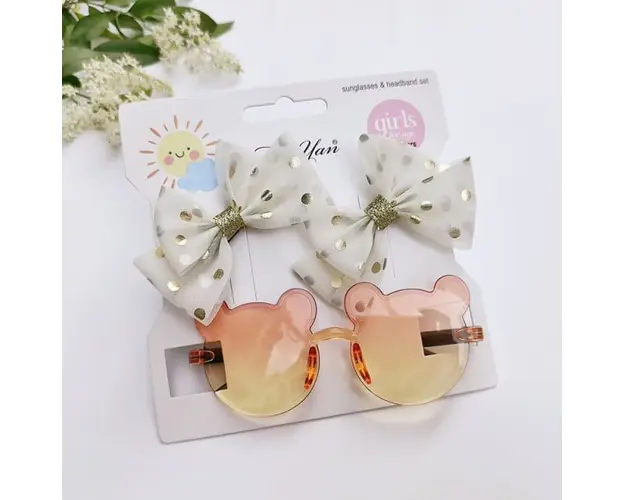 Set clame si ochelari de soare - Mouse 3