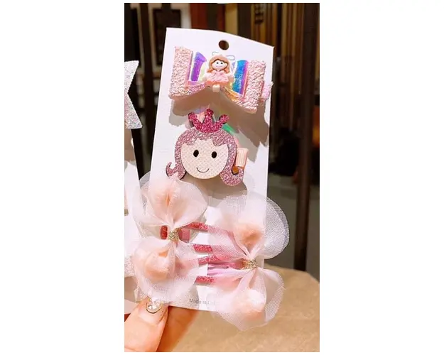 Set de 4 accesorii pentru par - Princess