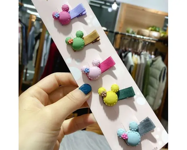 Set de 5 clame pentru par - Urechiuse