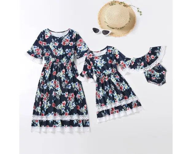 Set pentru intreaga familie - Flori colorate