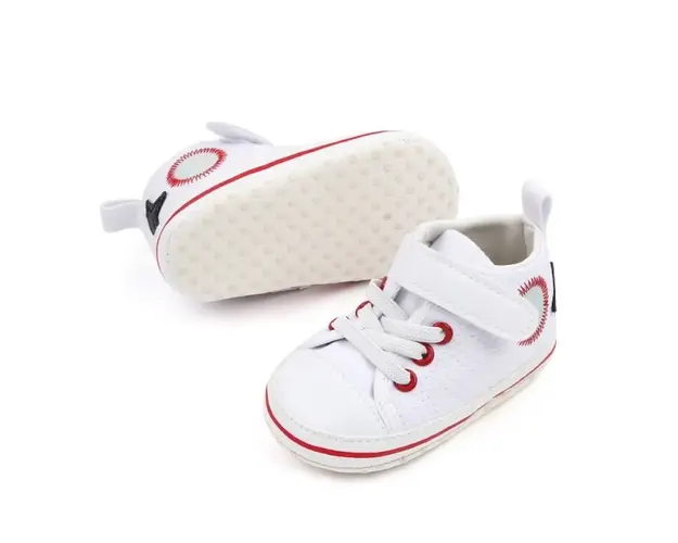Tenisi albi pentru bebelusi - White
