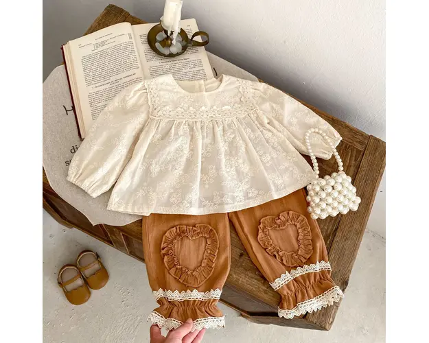 Compleu Crem Fetite Tessa - 18-24 luni