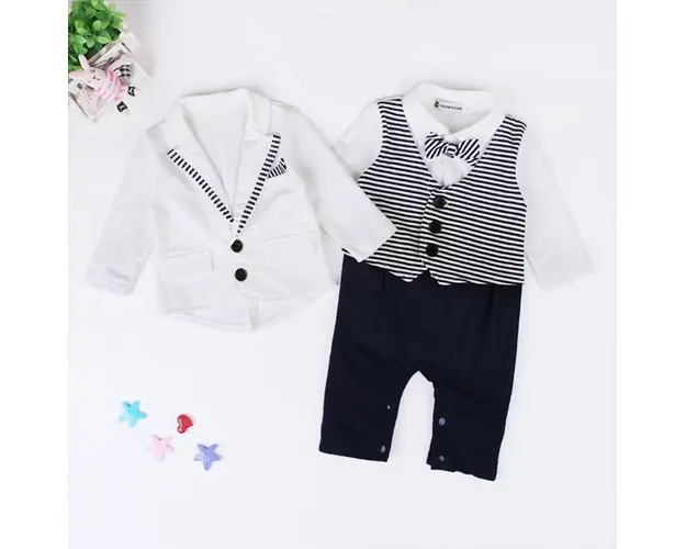 Costum Baiat Elegant Marina - 6-9 luni