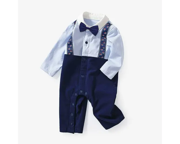 Costum Salopeta Baieti Vele - 6-9 luni