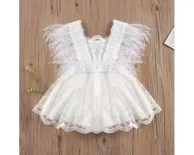 Rochita Fetite Alba Angels - 3-6 luni
