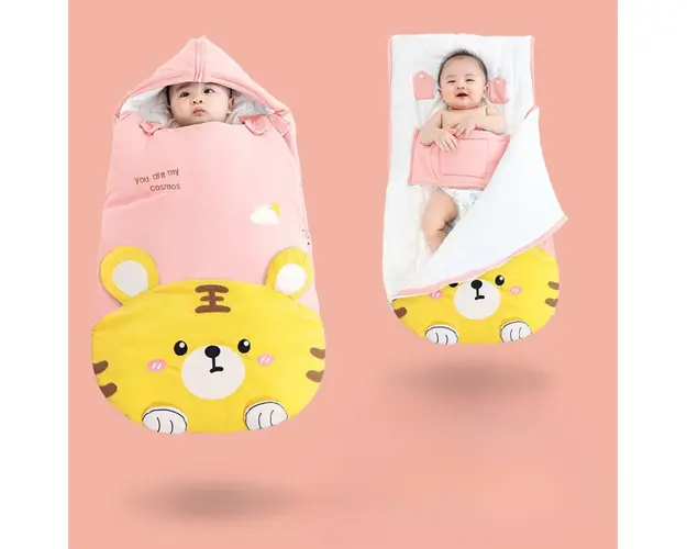 Sac de Dormit Bebelusi Tigru Roz