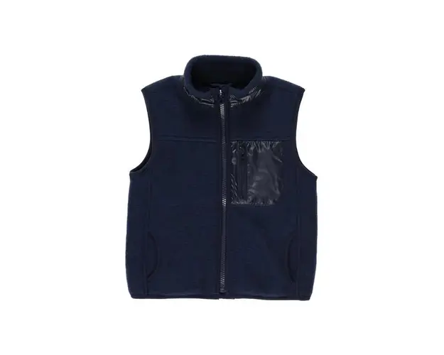 Vesta fleece PANCO - Flexible, Bleumarin, pentru baietei
