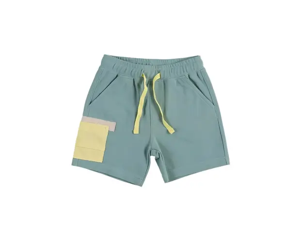 Pantaloni scurti cu buzunar Galben PANCO - Super Skater, Verde Mint, pentru baietei