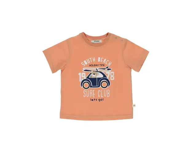 Tricou PANCO - Holliday Time, Somon, pentru baietei