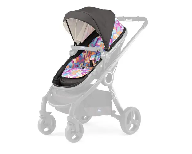 Kit husa carucior Chicco Urban Winter Edition, Itty Bitty City