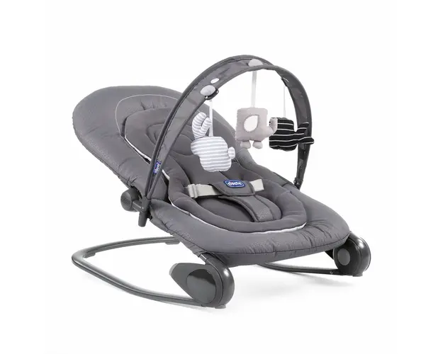 Balansoar copii Chicco Hoopla, Moon Grey (Gri), 0luni+