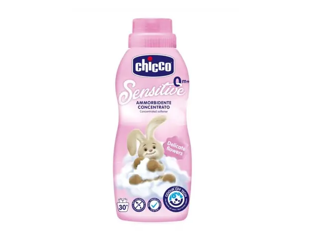 Balsam concentrat Chicco, pentru haine. Delicate Flowers, 750ml, 0luni+
