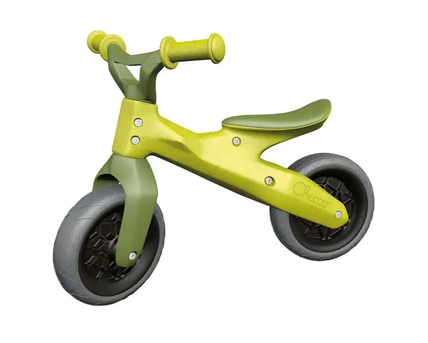 Bicicleta copii Chicco Green Hopper ecologica pentru echilibru, 18luni+