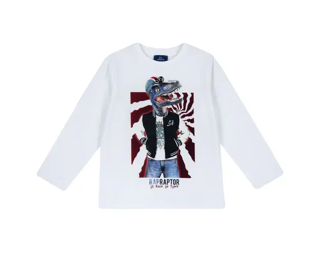 Bluza copii Chicco, 67409-61MC, Alb