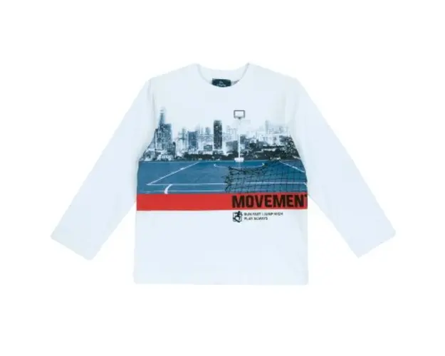 Bluza copii Chicco, alb, 01930-65CLT