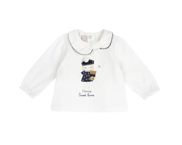 Bluza copii Chicco, Alb, 01957-65MFCO