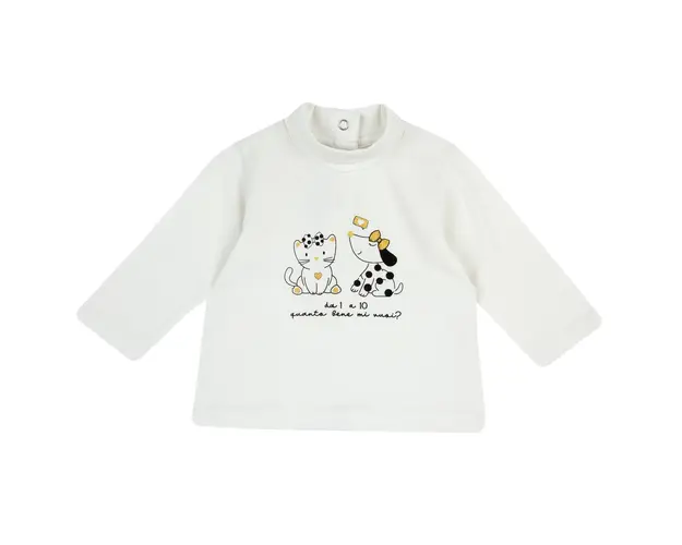 Bluza copii Chicco, alb, 01988-65MFCO
