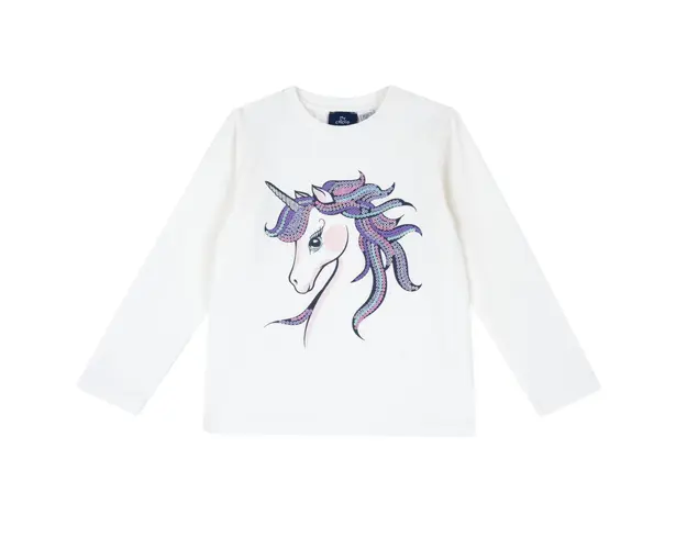 Bluza copii Chicco, Alb, 02666-65MC
