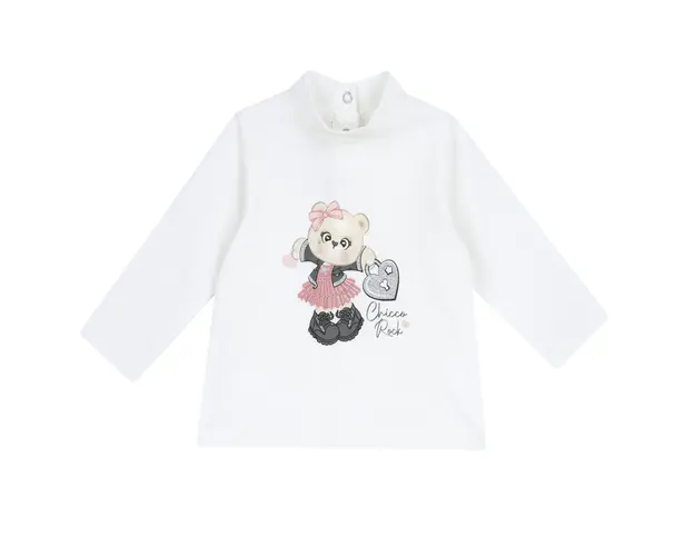 Bluza copii Chicco, Alb, 02672-65MFCO