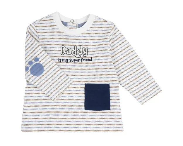 Bluza copii Chicco, alb, 02755-65MFCO