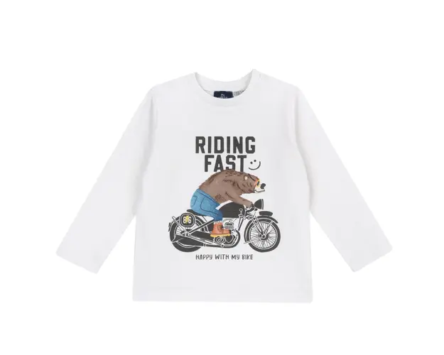 Bluza copii Chicco, Alb, 02936-65MC