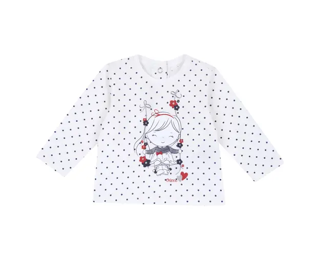 Bluza copii Chicco, alb, 07332-67MFCO
