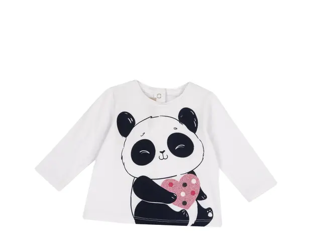 Bluza copii Chicco, alb 2, 00166-64CLT