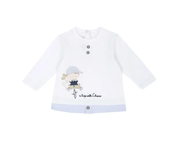 Bluza copii Chicco, Alb 2, 05852-66MFCO
