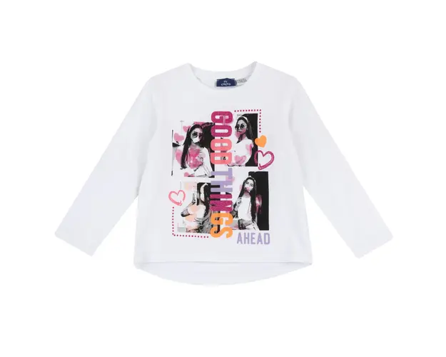 Bluza copii Chicco, alb 2, 67945-64CLT