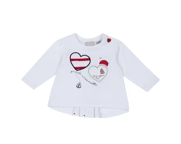 Bluza copii Chicco, alb 2, 67968-64MFCO