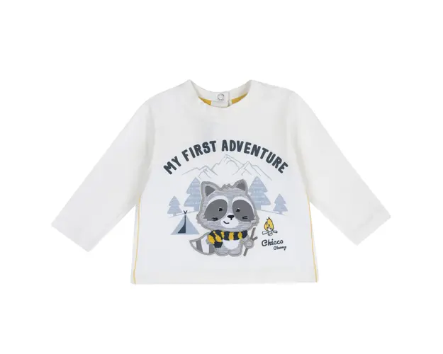 Bluza copii Chicco, alb, 67755-63MFCO