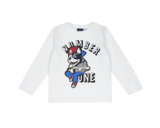 Bluza copii Chicco, alb, 67761-63CLT