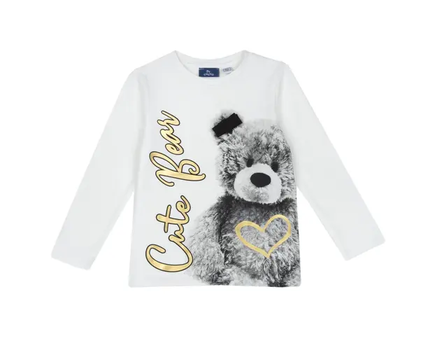 Bluza copii Chicco, alb, 67780-63MC