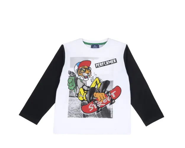 Bluza copii Chicco, alb, 67839-63MC