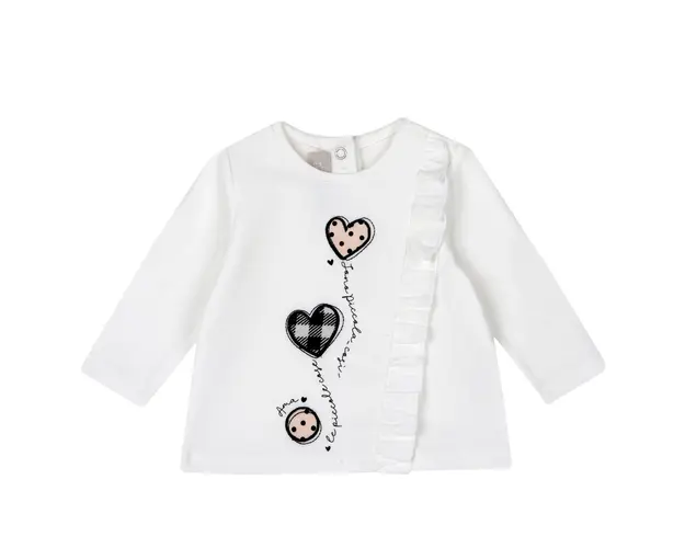 Bluza copii Chicco, Alb, 67865-63MFCO