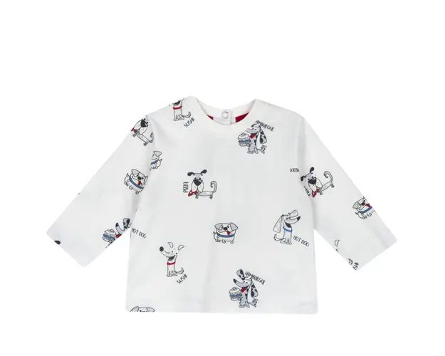 Bluza copii Chicco, Alb, 67876-63MFCO