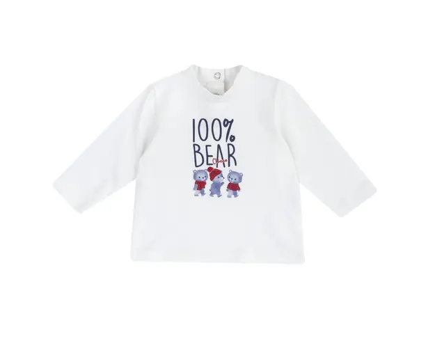 Bluza copii Chicco, alb cu rosu, 07543-67MFCO